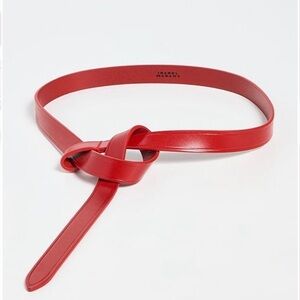 Isabel Marant Leather self – loop fastening “Kirka” Belt